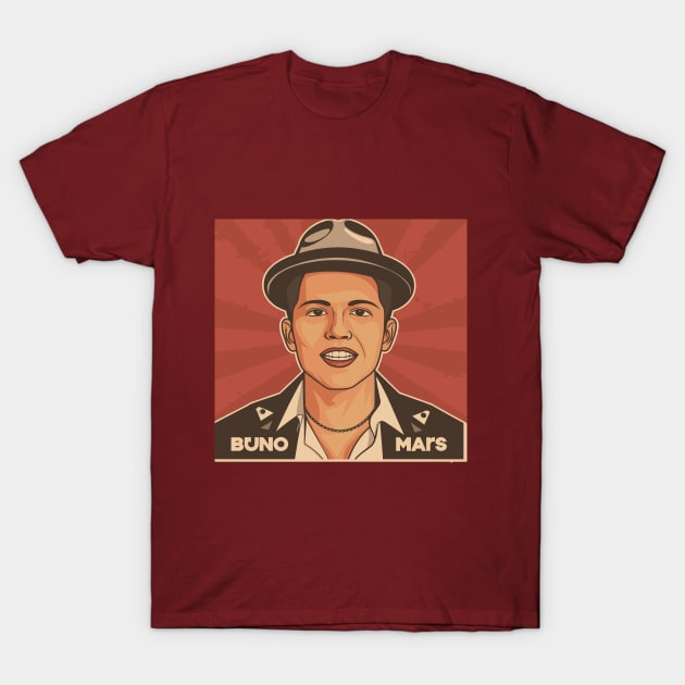 Bruno Mars T-Shirt by designfurry 